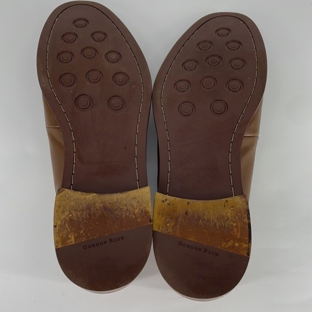 GORDON RUSH "nester" tan brown lace up oxford dress shoes men's size 15 - Picture 4 of 9